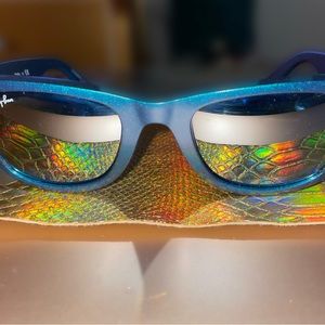 RayBan blue sunglasses
